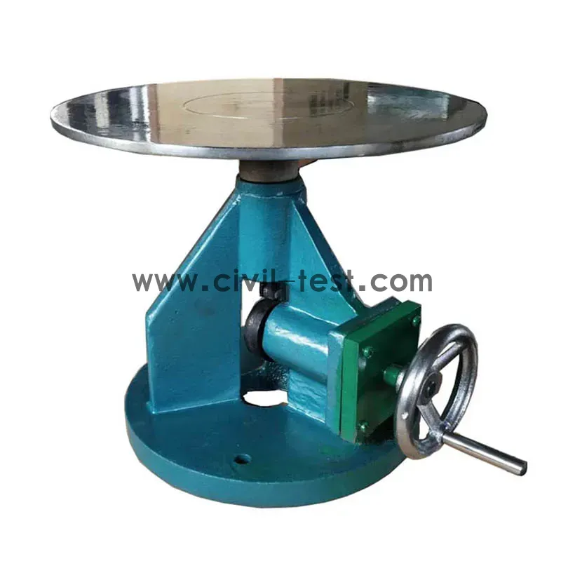 Manual Cement Flow Table