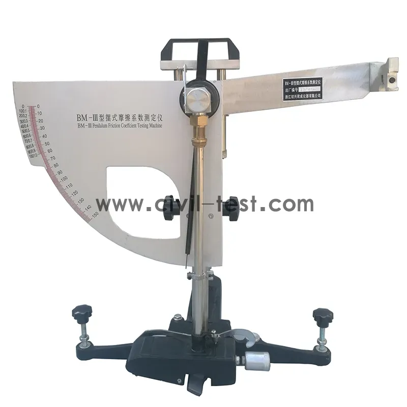 Pavement Friction Coefficient Tester