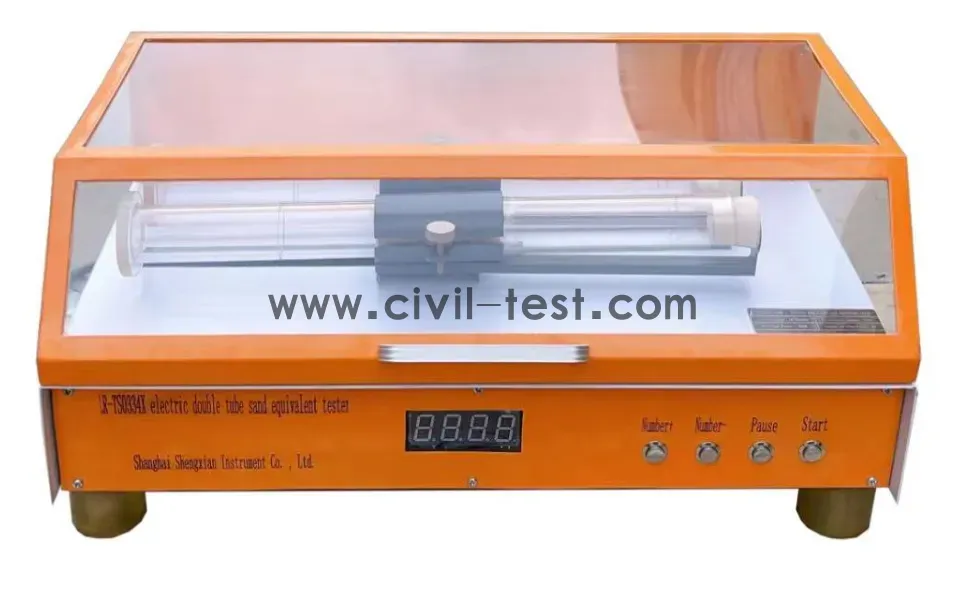 Motorized Sand Equivalent Shaker